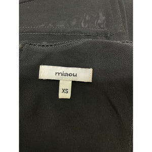 Miaou 'Campbell' Black Corset Size XS
