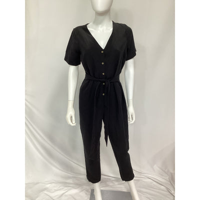 Hatch 'The Noelle' Black Jumpsuit Size 0