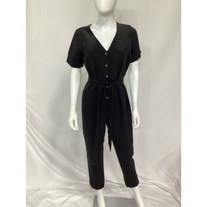 Hatch 'The Noelle' Black Jumpsuit Size 0