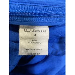 Ulla Johnson 'Sabine' Blue Poplin Short Size 4 - NWT