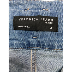 Veronica Beard High Rise Blue Giselle Denim Jeans Size 28