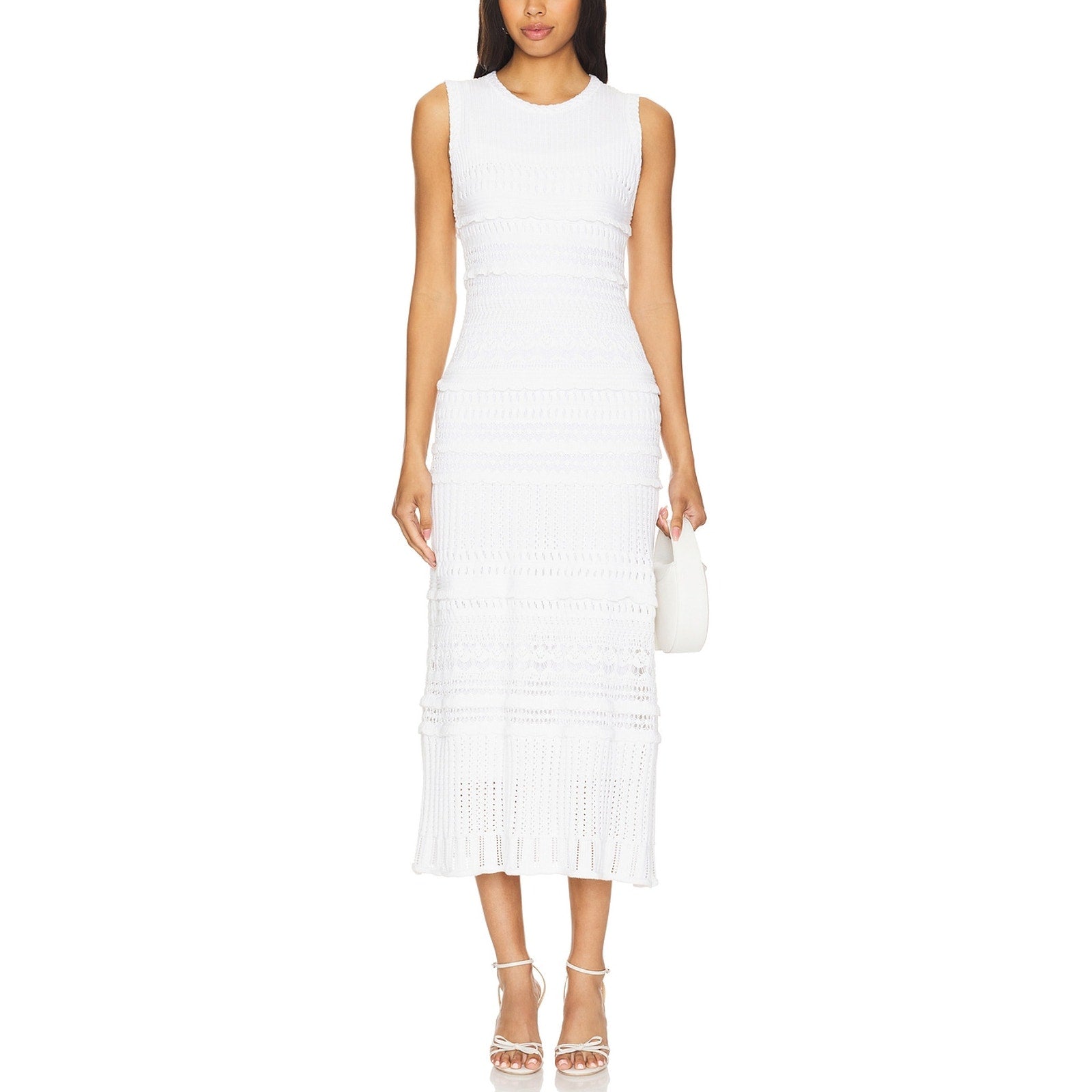 Alexis 'Madie' Cream Cotton Dress Size XS