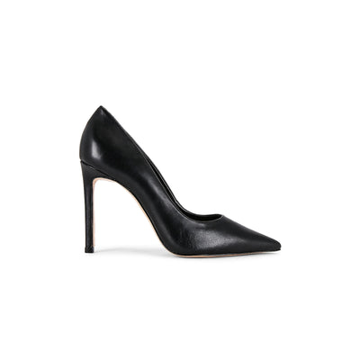 Schutz 'Lou' Black Leather Pump Size 7.5