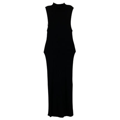 Reformation Cashmere Black Ida Sweater Dress Size L