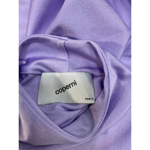 Coperni High Neck Purple Polyamide Top Size XS