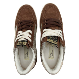 Vintage Havana Glitter Brown Star Sneakers Size 9