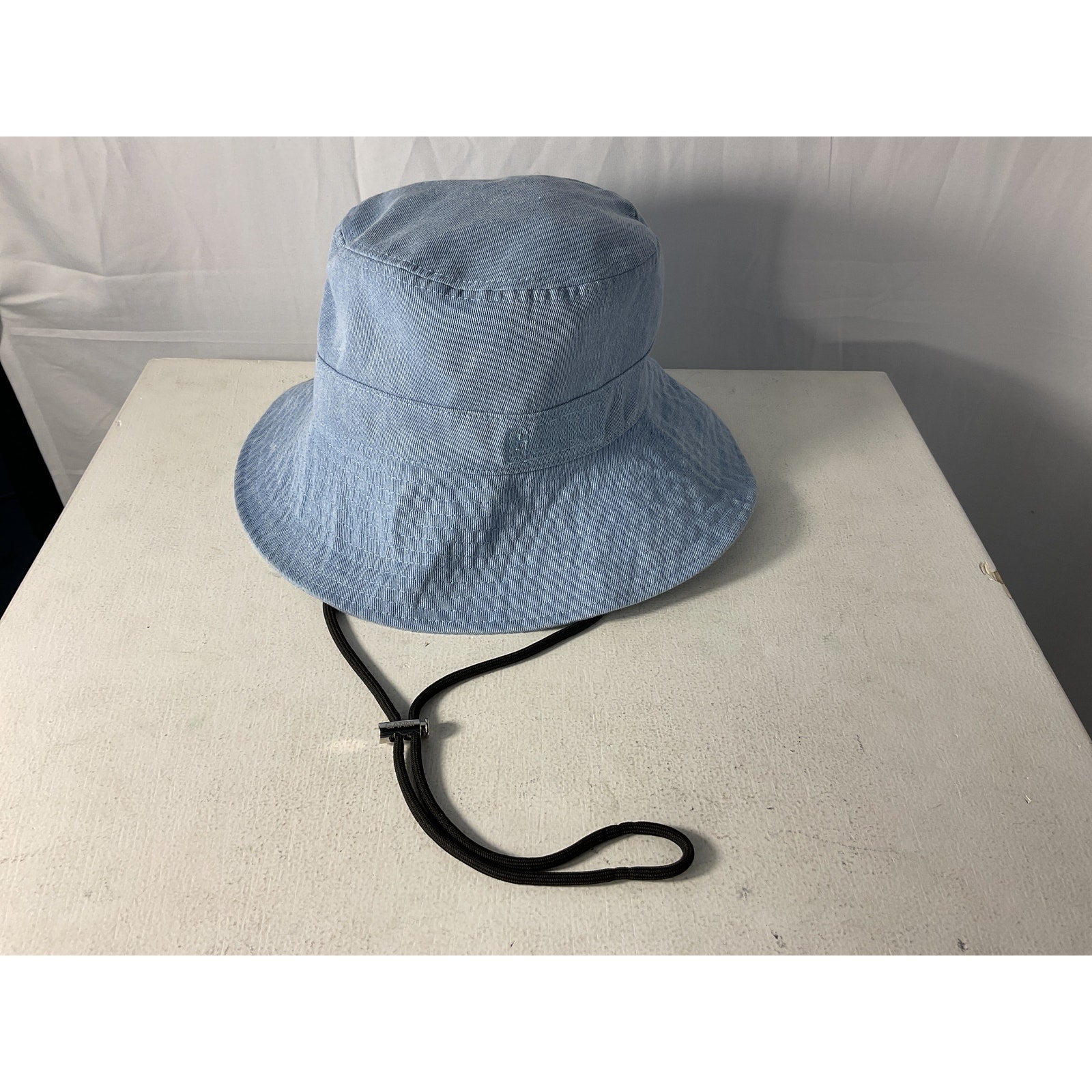 Ganni 'Fisherman' Blue Polyester Bucket Hat Size XS