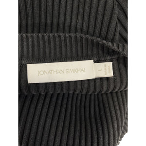 Simkhai Sleek Black Gianina Dress Size Large