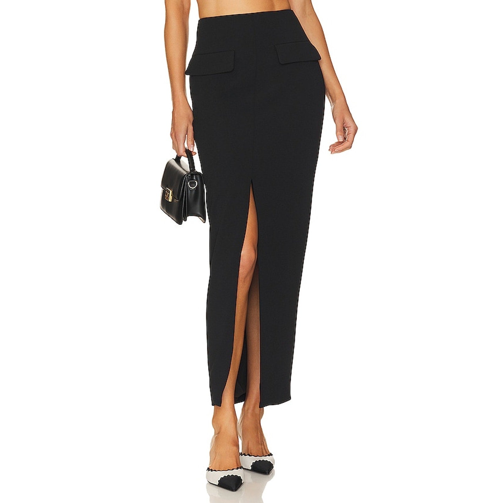 Nicholas 'Ayada' Black Polyester Skirt Size 2