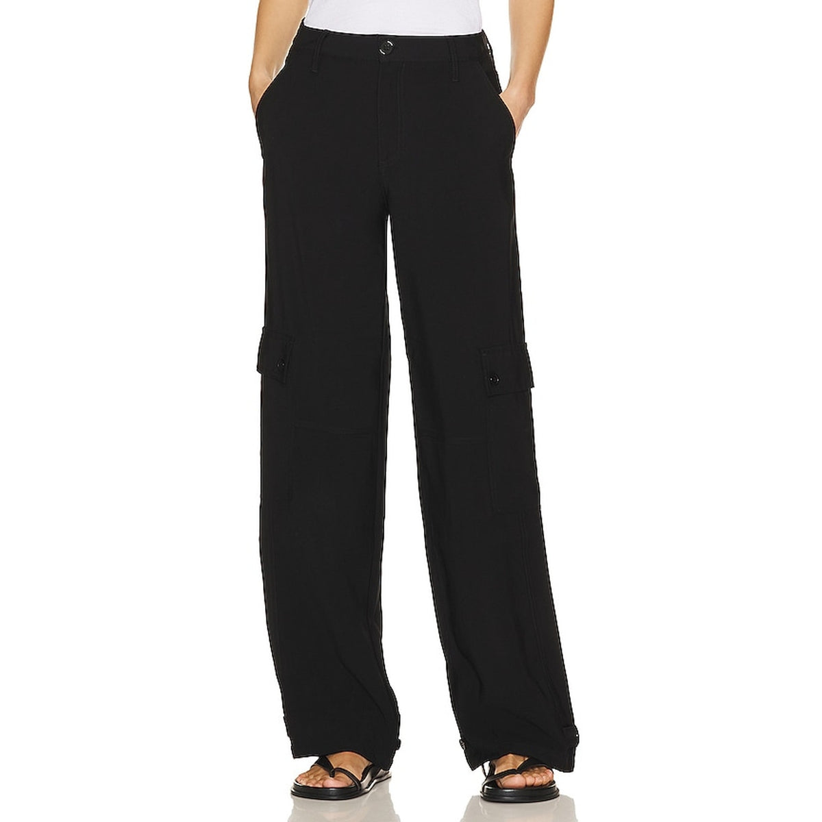 Sanctuary Classic Black Harper Cargo Pants Size 28 NWT