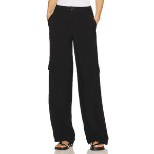 Sanctuary Classic Black Harper Cargo Pants Size 28 NWT