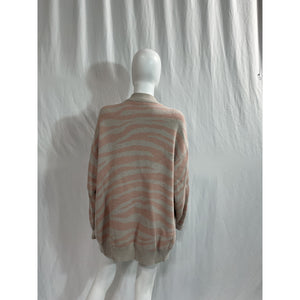 Varley 'Mayberry' Pink Long Sleeve Cardigan Size S