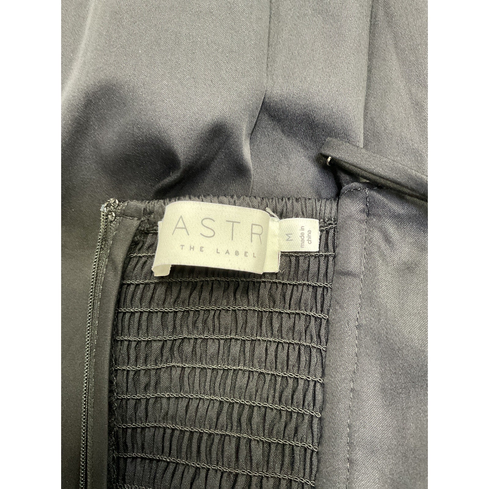 Astr The Label 'Bellamy' Black Cotton Dress Size M