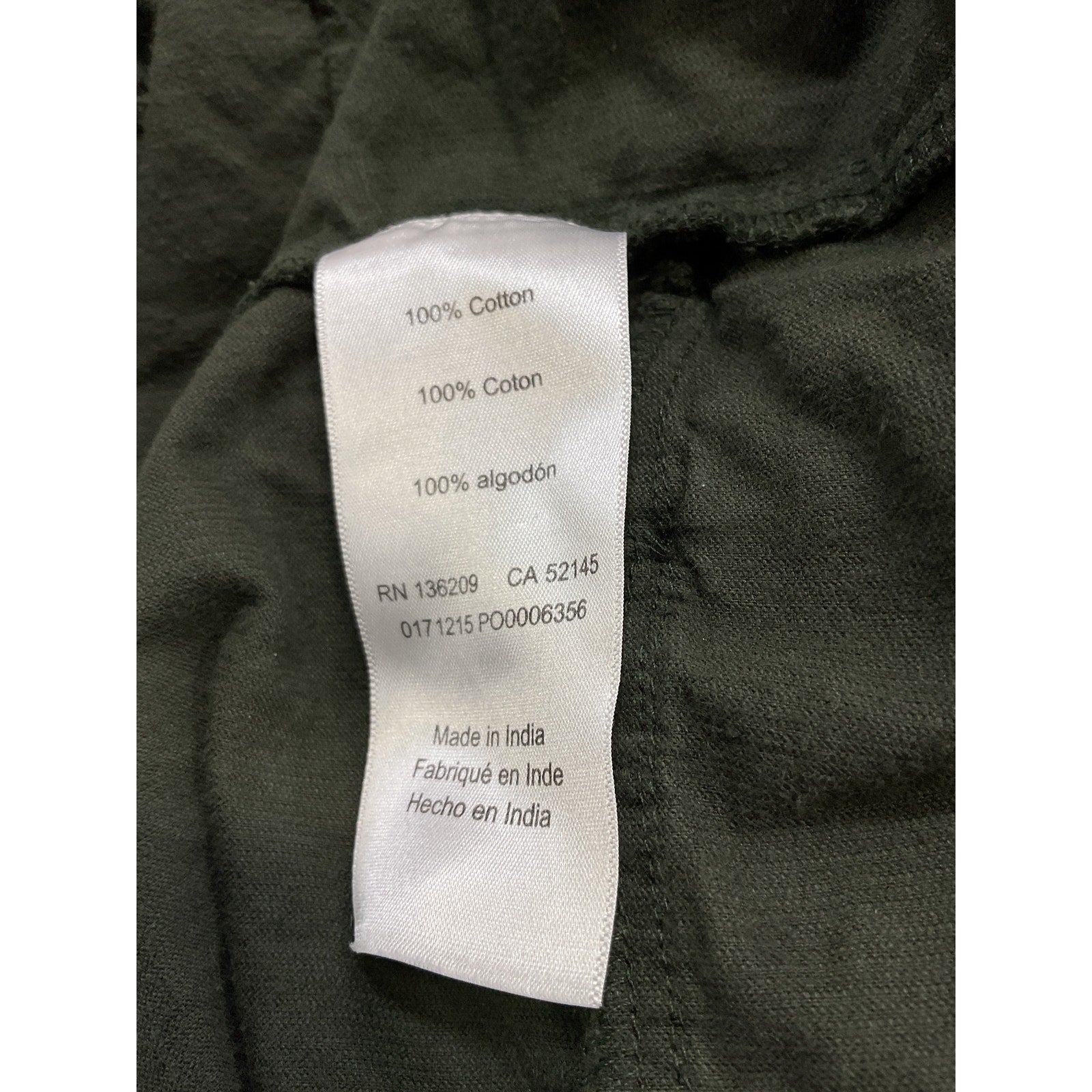 Hatch 'The Everyday' Green Nursing Cord Jumpsuit Size 2