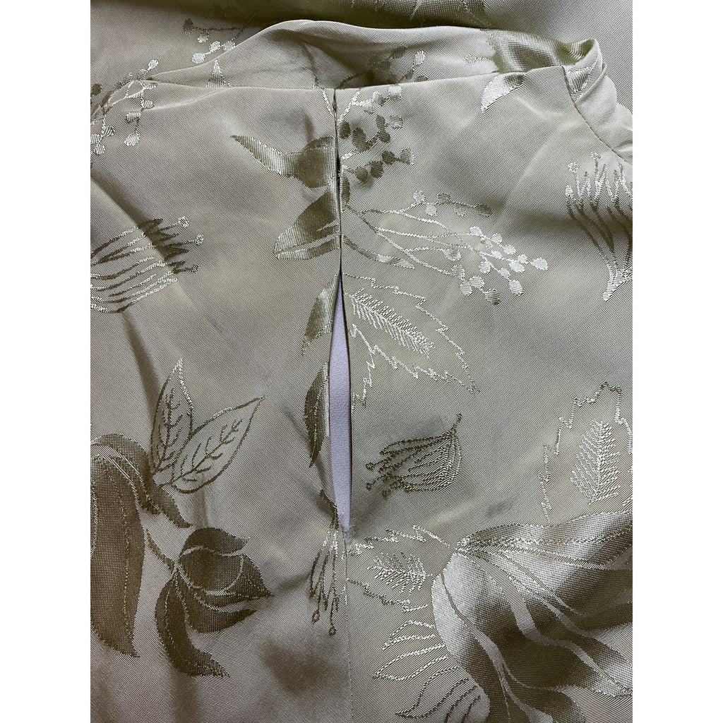 L'Academie 'Avalon' Green Viscose Maxi Dress Size XS