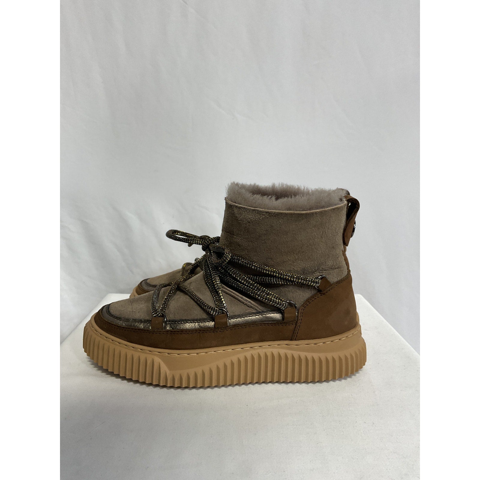 Voile Blanche 'Cortina' Tan Boots Size 7