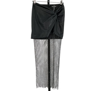 Lamarque Embellished Black Salome Skirt Size XXS