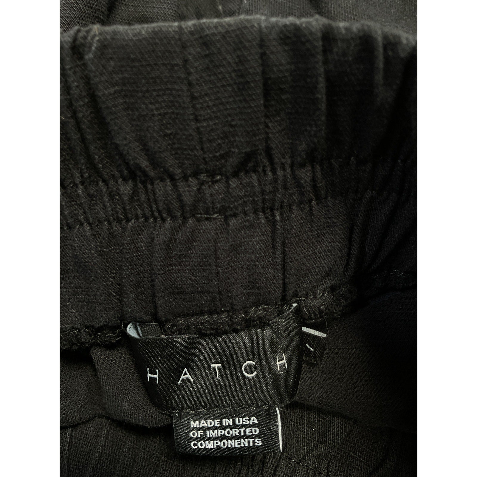 Hatch 'The Asher' Black Tencel  Short Size 1