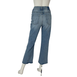 Mother Classic Dont Be A Square The Scooter Ankle Denim Jeans Size 25