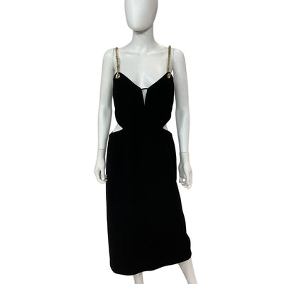 Rebecca Vallance Chic Black Dulce Amore Dress Size 10