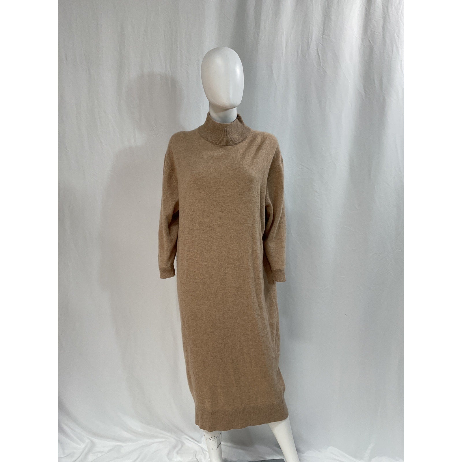 Hatch 'The Manon' Tan Cashmere Maternity Dress Size 0