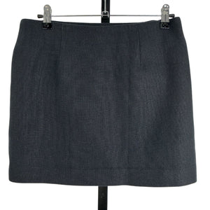 Anine Bing Tailored Black Natalia Mini Skirt Size S
