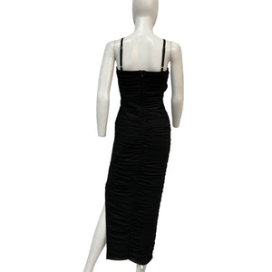 Elliatt Ruched Black Pippa Dress Size XS