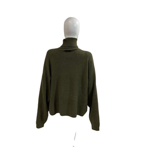 Fear Of God Essentials Waffle Green Turtleneck - Size S