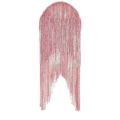 Retrofête 'Talia' Pink Small Crystal Bag