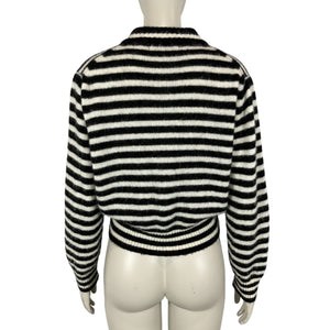 Ciao Lucia Striped Multicolor Firenze Cardigan Size M