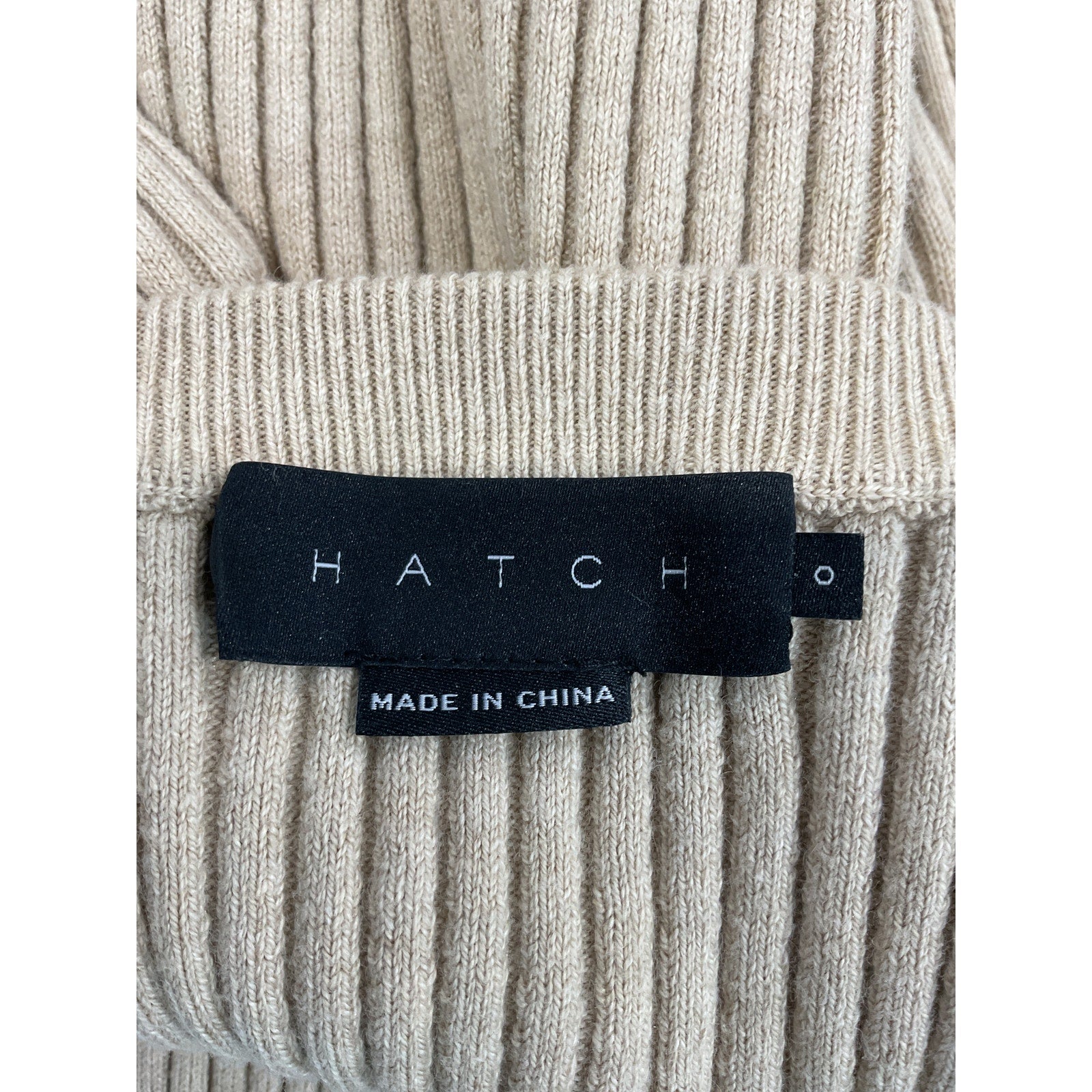 Hatch 'The Lydia' Tan Sweater Dress Size 0