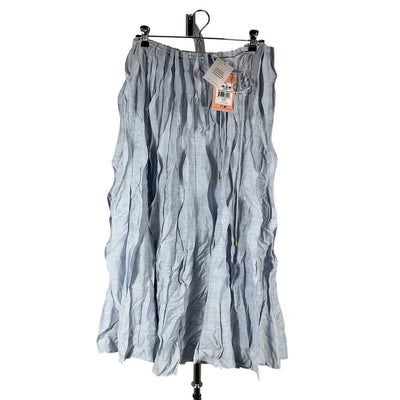 Cult Gaia Pleated Marine Jaylin Skirt Size XS NWT