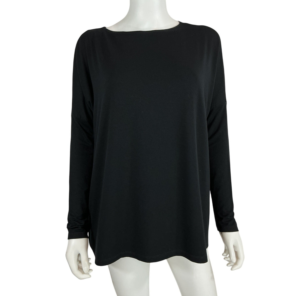 Hatch Relaxed Black The Longsleeve Tee Top Size 0