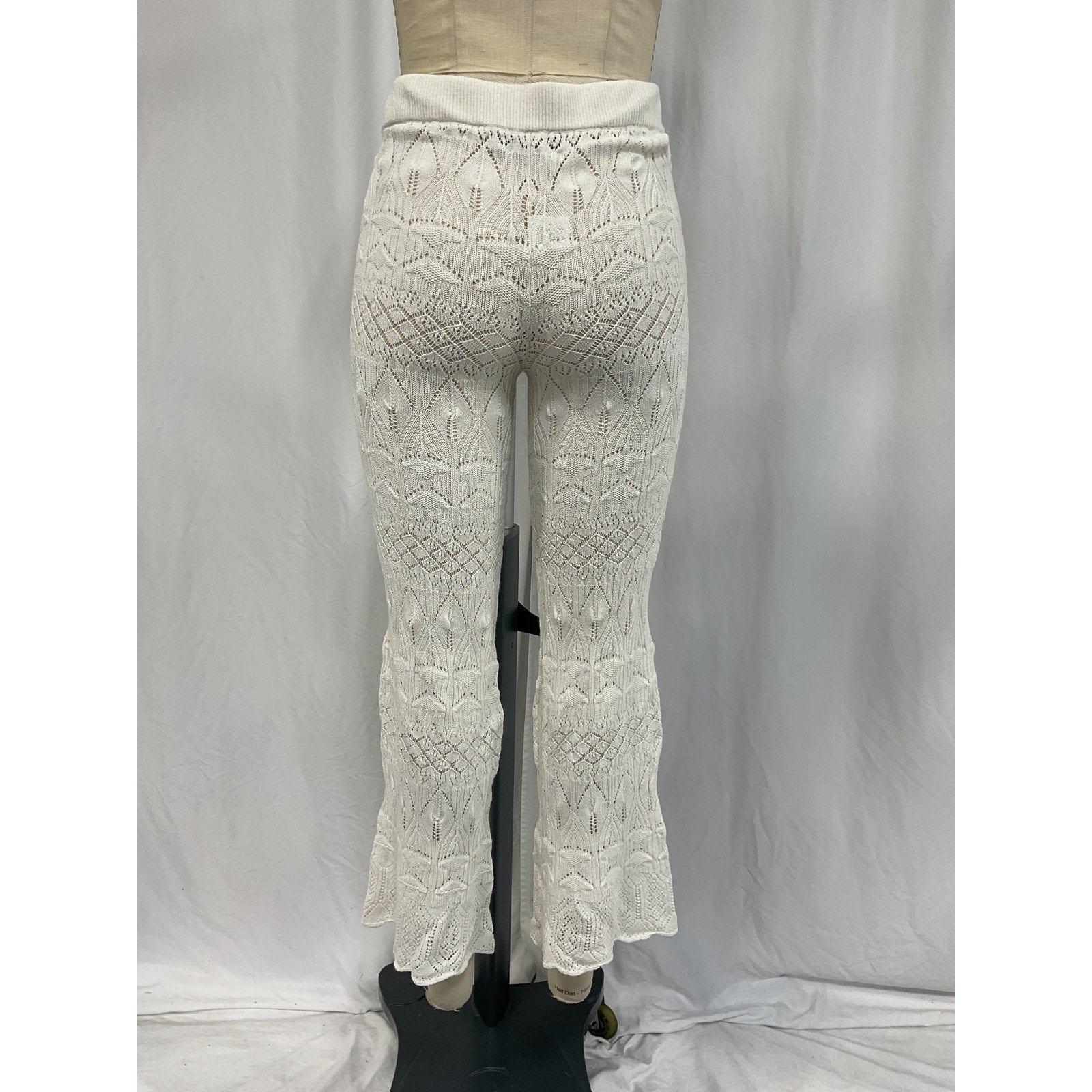 House Of Harlow 1960 X Revolve 'Mardee' White Viscose Pant Size M