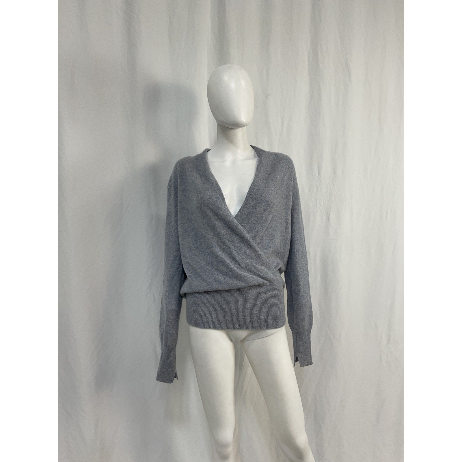 Brochu Walker 'Phinneas' Blue Cashmere Wrap Size L