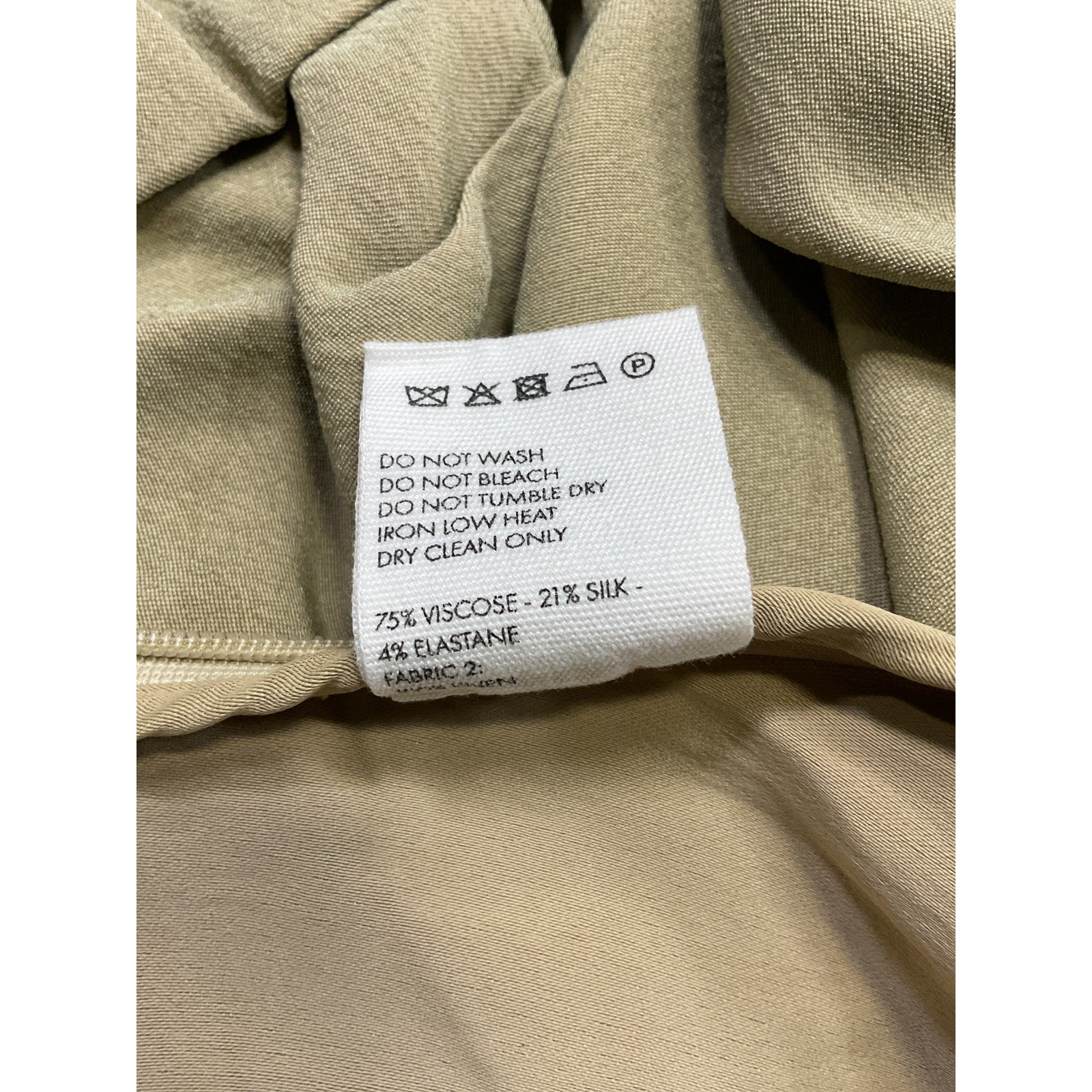 Jacquemus 'Soffio' Beige Crepe Mini Dress Size 4
