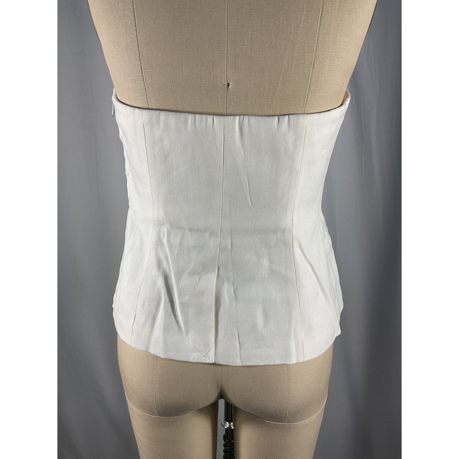 A.L.C. 'Renee' White Linen Top Size 6