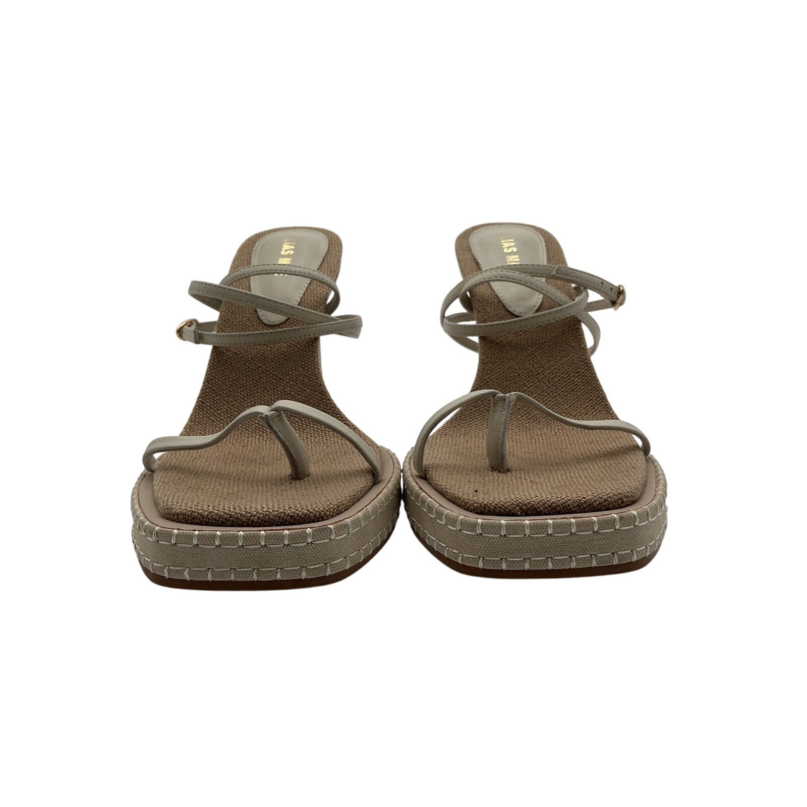 Alias Mae 'Gia' Grey Leather Platform Heel Size 8