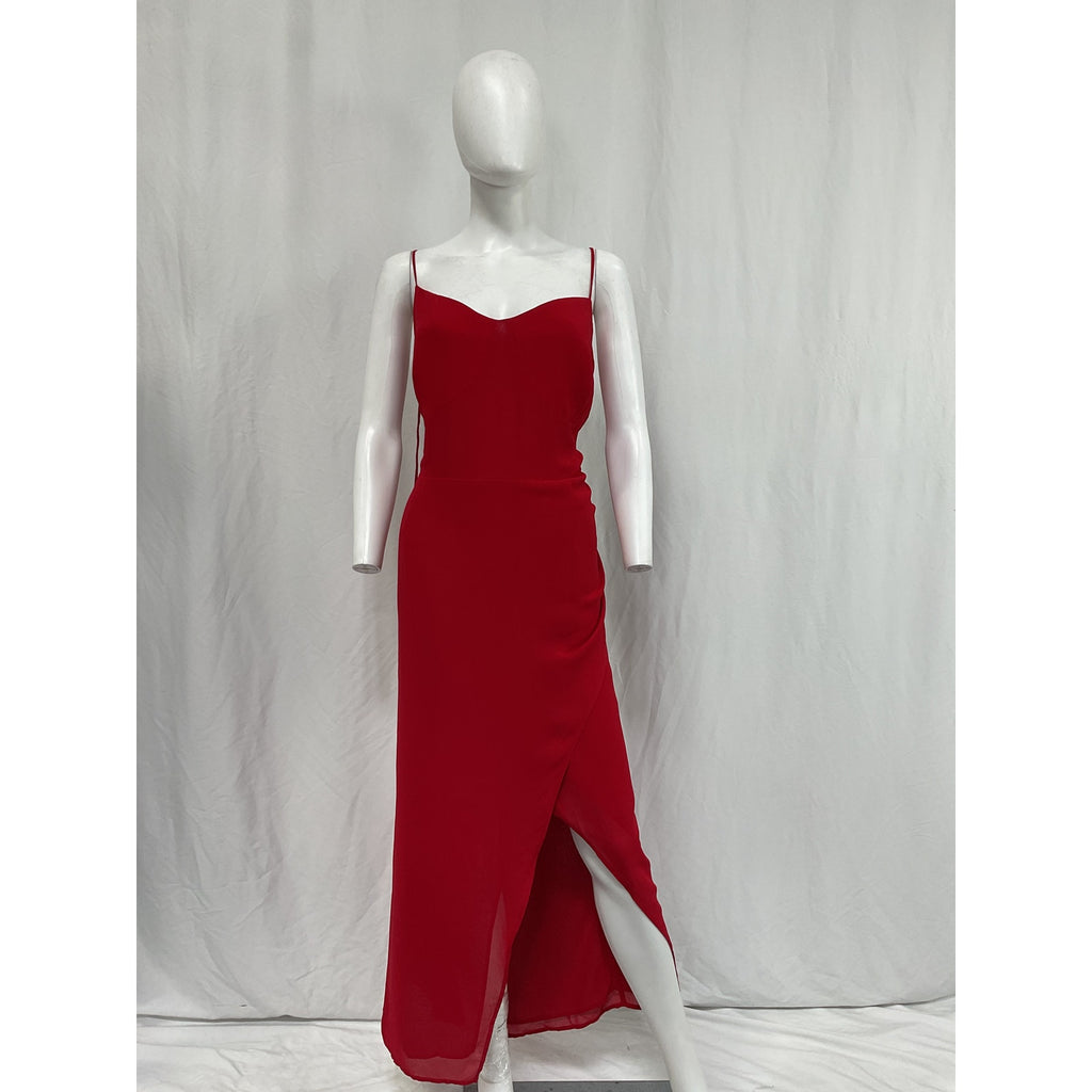 Reformation 'Juliette' Red Dress Size 16