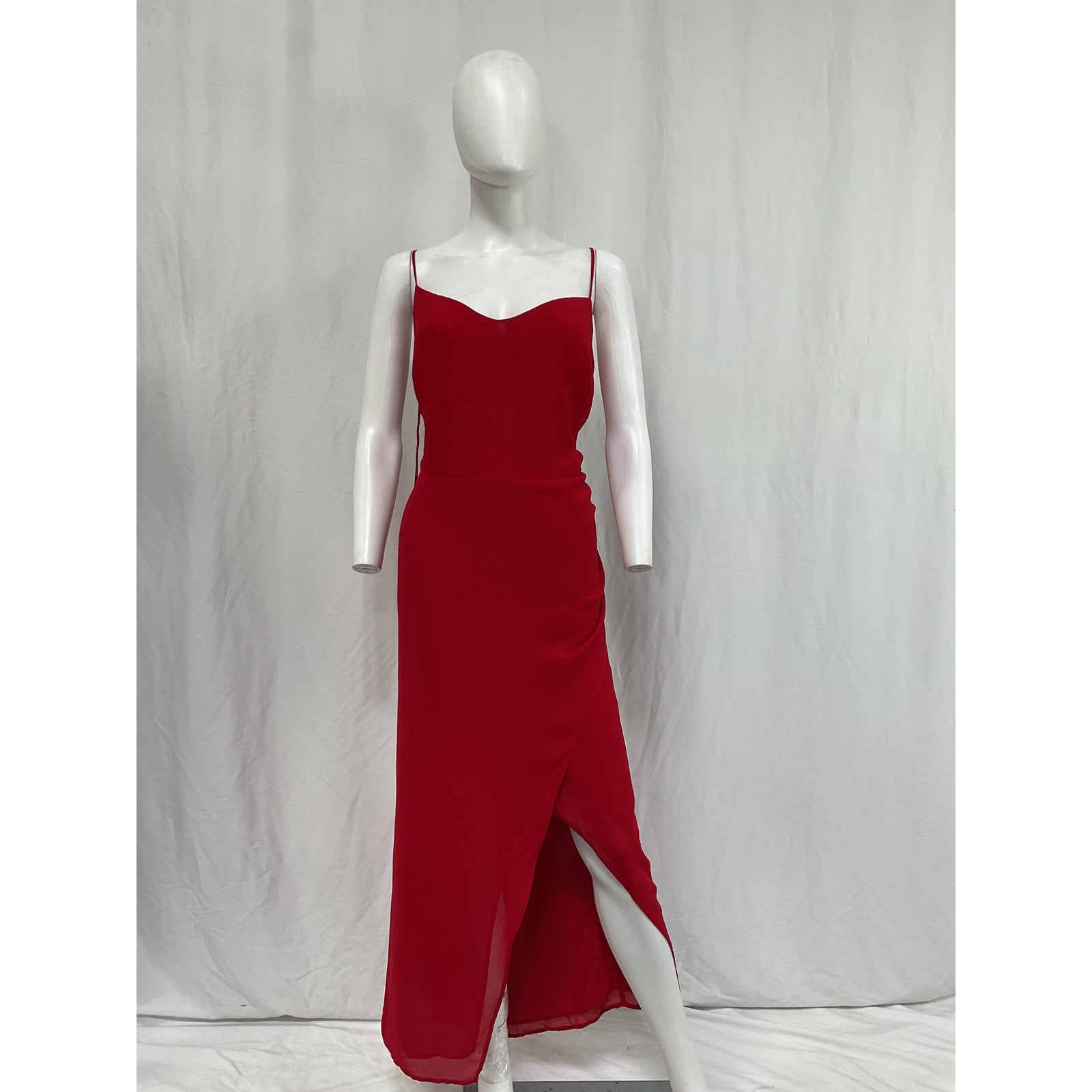 Reformation 'Juliette' Red Dress Size 16
