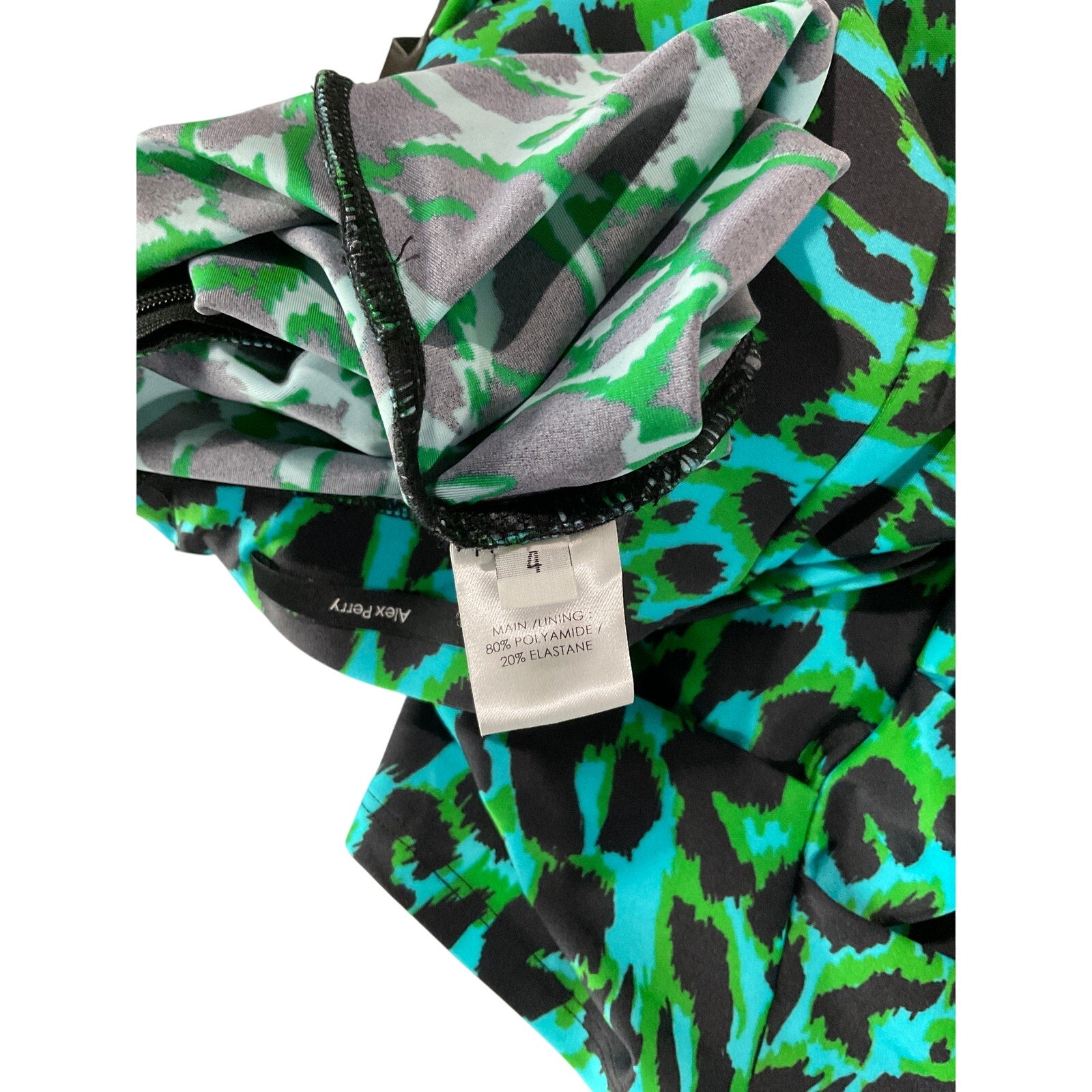 Alex Perry 'Rory' Green Polyamide Skirt Size 4