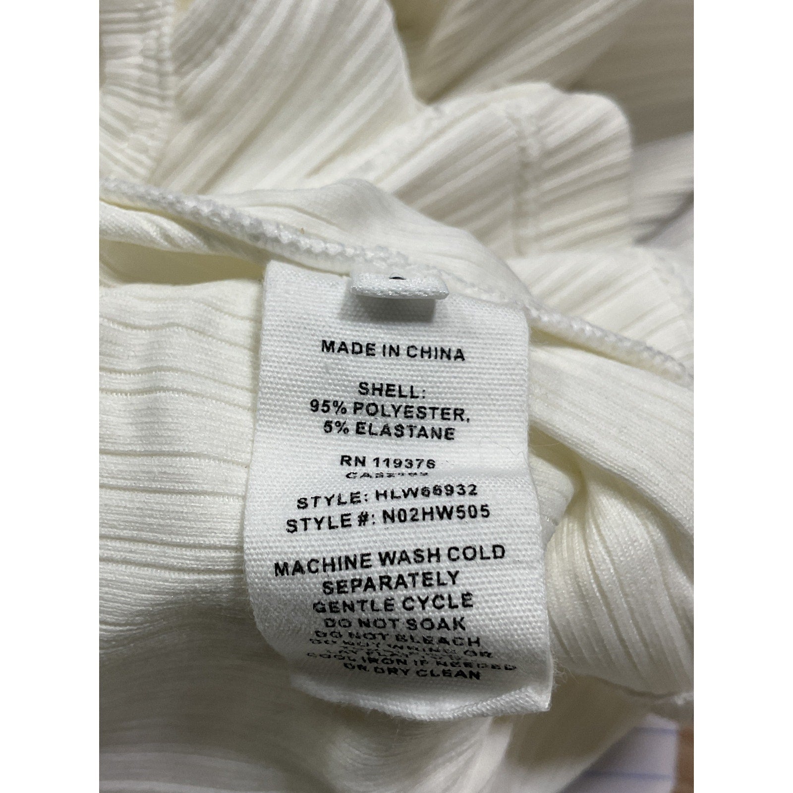 Helmut Lang 'Square' White Square Neck Long Sleeve Cardigan Size S
