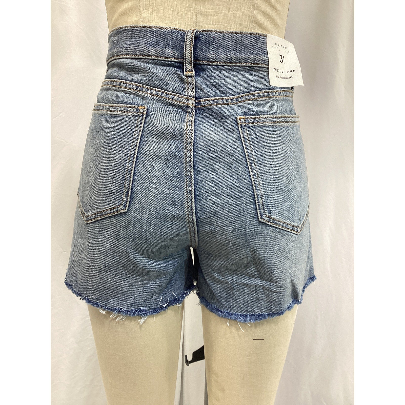 Hatch 'The Cut Off' Denim Maternity Short Size 31 - NWT