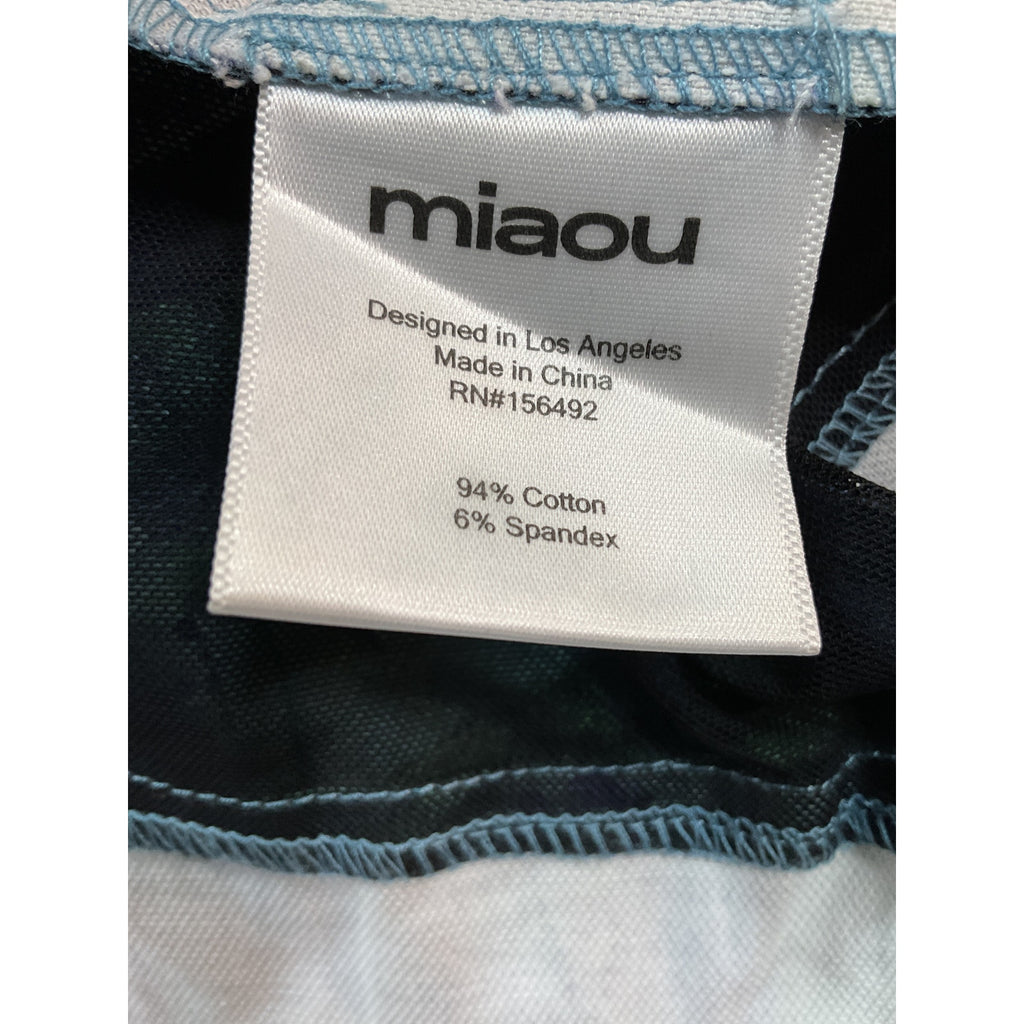 Miaou 'Deville' Blue Corset Size XS