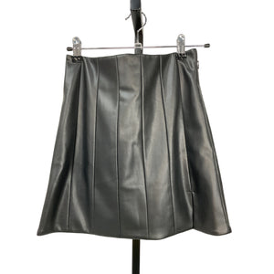 Staud 'Wells' Black Mini Skirt Size 0