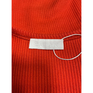 Sablyn Ribbed Brick Jameela Tank Top Size M