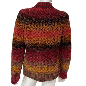 Chloé Striped Multi Cashmere Sweater Size XS