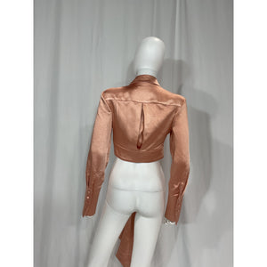 Significant Other 'Emile' Pink Satin Top Size 6