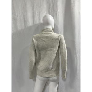 Vince 'Boiled' Tan Cashmere Funnel Neck Pullover Size S