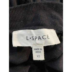 L*Space 'Chandler' Black Mock Neck Cut Out Dress Size XS
